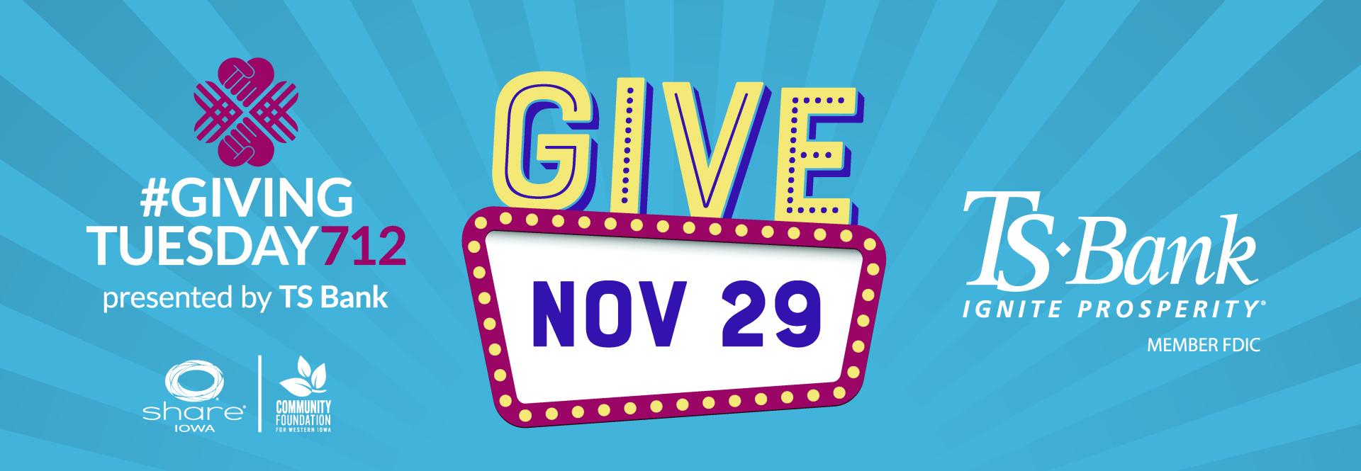 Giving Tuesday November 29