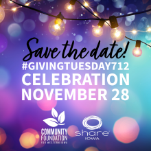 Giving Tuesday Celebration November 28