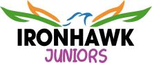 Ironhawk with colors representing swim, bike, run